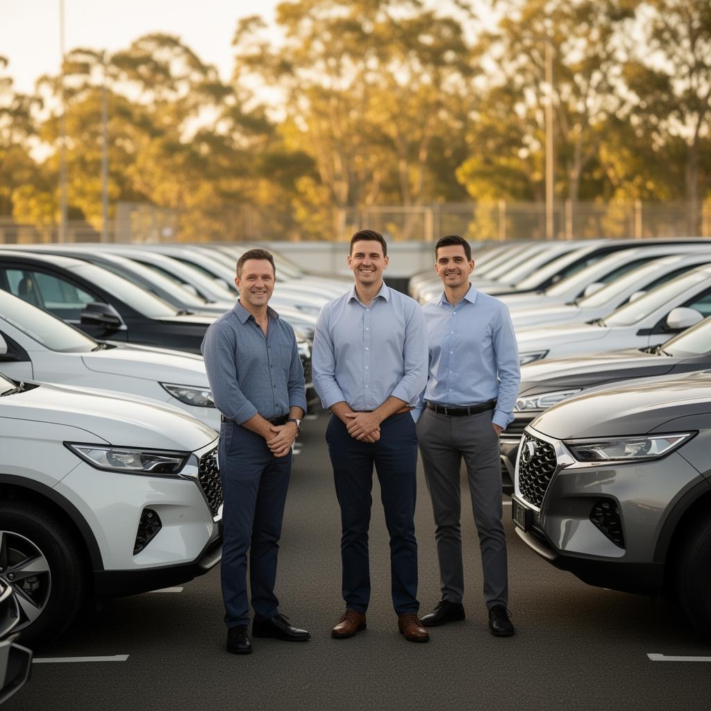Brissy Car Rentals owner handing over keys